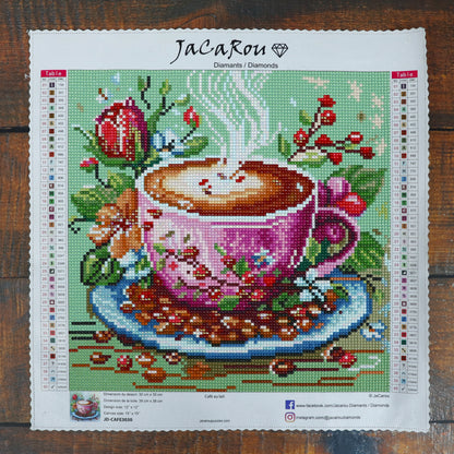 Diamond Painting - CAFÉ AU LAIT