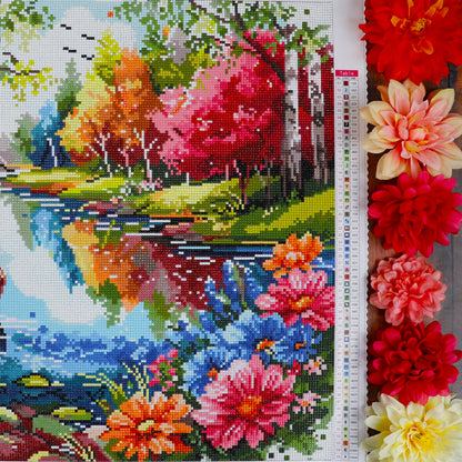 Diamond Painting - CALM LAKE