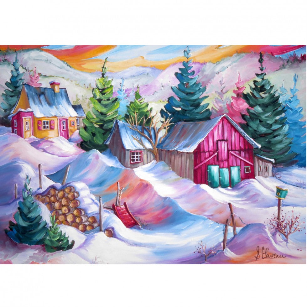 Diamond Painting - CHARME HIVERNAL