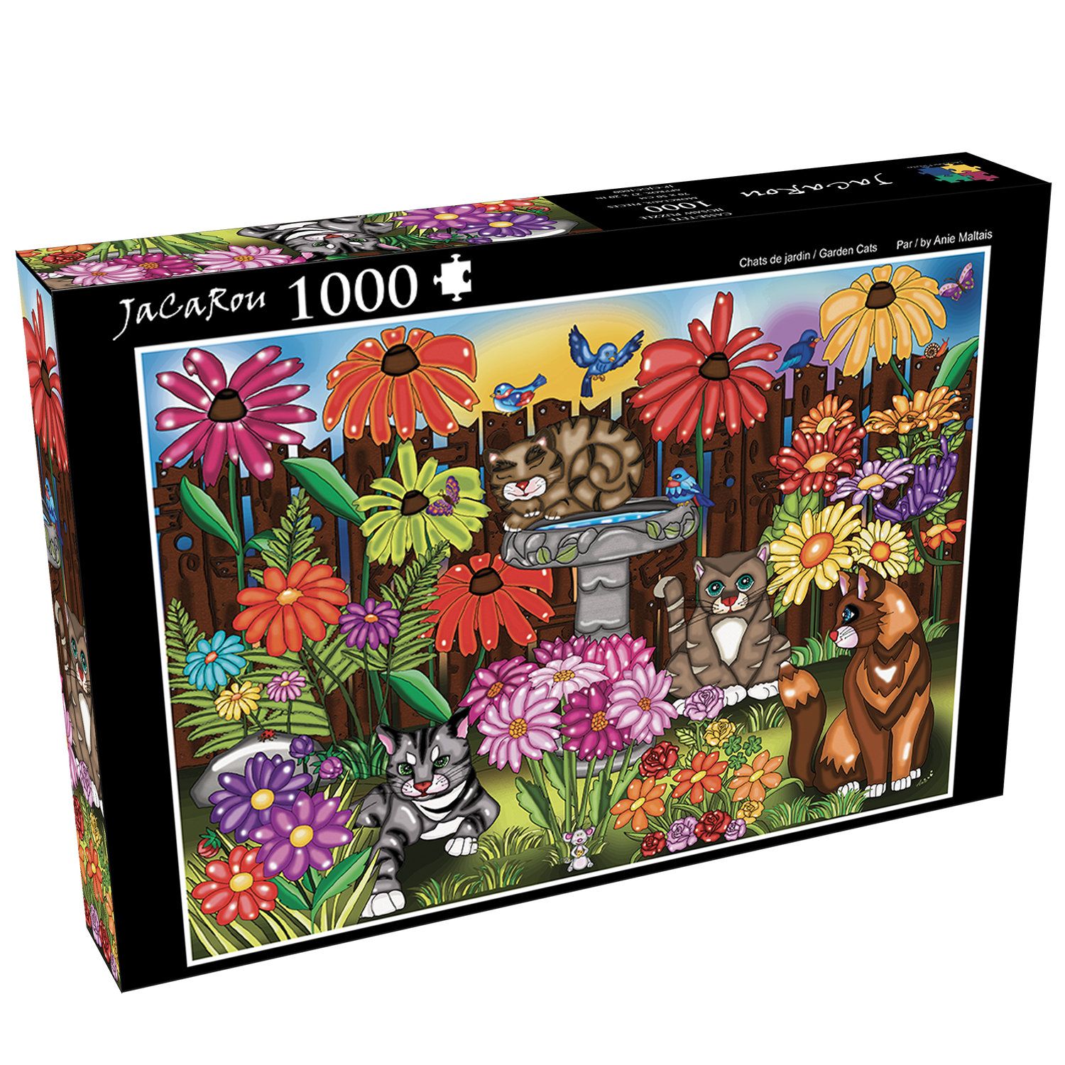 Puzzle - GARDEN CATS