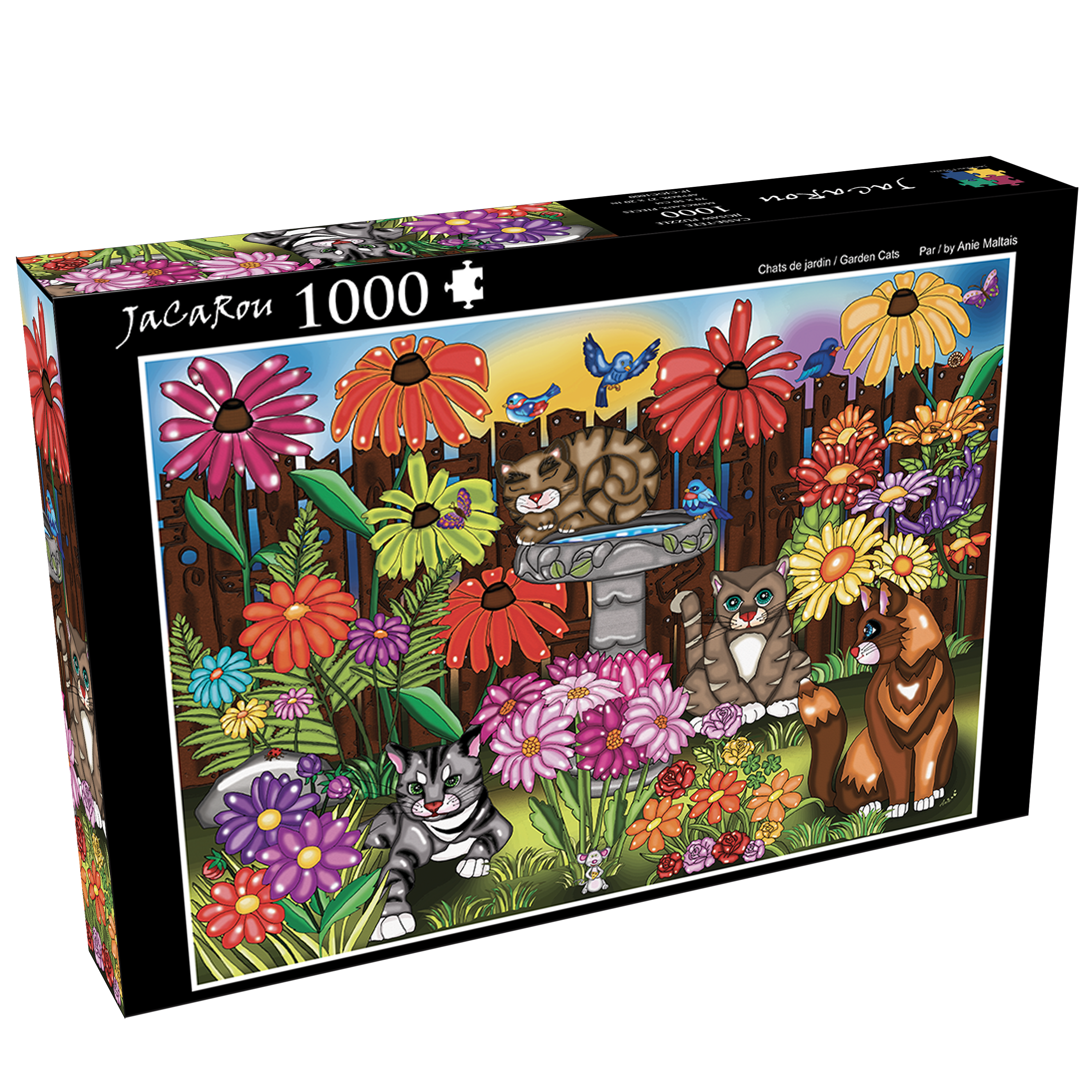 Puzzle - GARDEN CATS