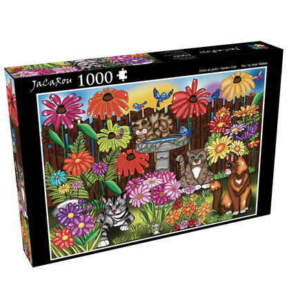 Puzzle - GARDEN CATS