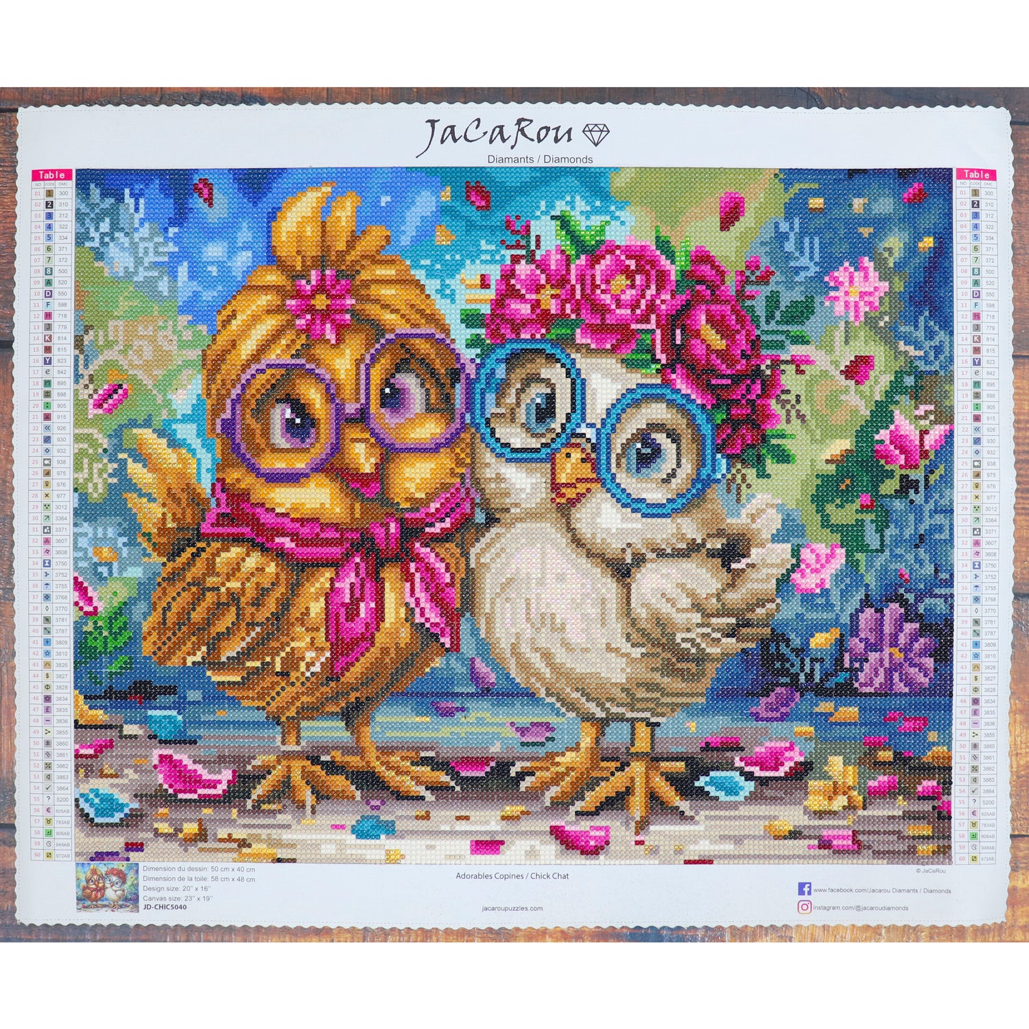 Diamond Painting - CHICK CHAT 