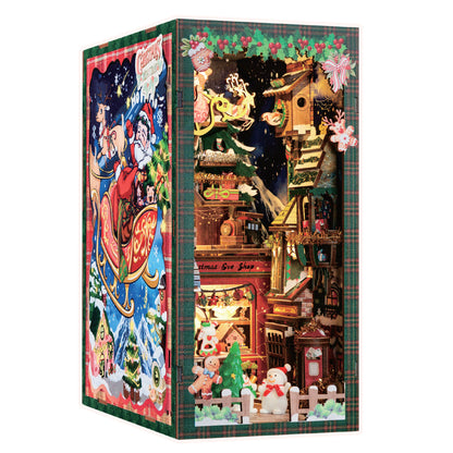 MINI-décor de bibliothèque - BOUTIQUE DE NOËL