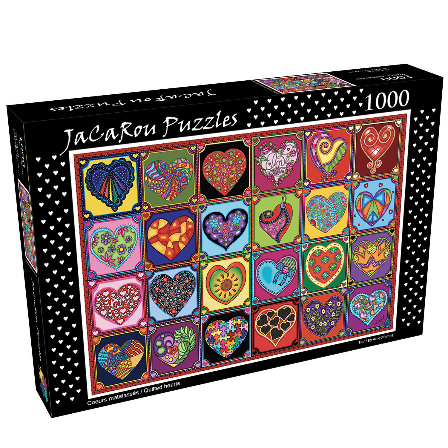 Puzzle - QUILTED HEARTS