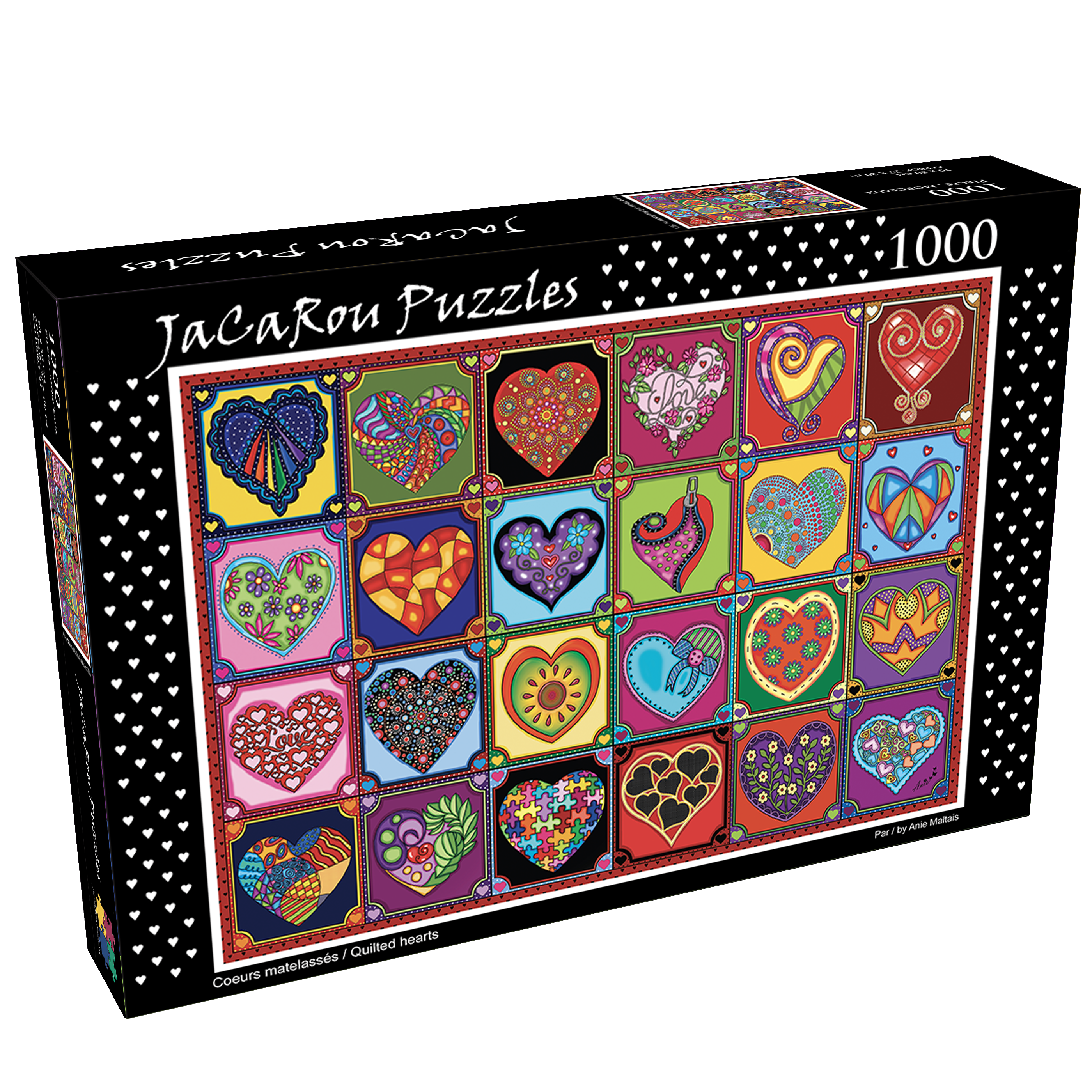 Puzzle - QUILTED HEARTS