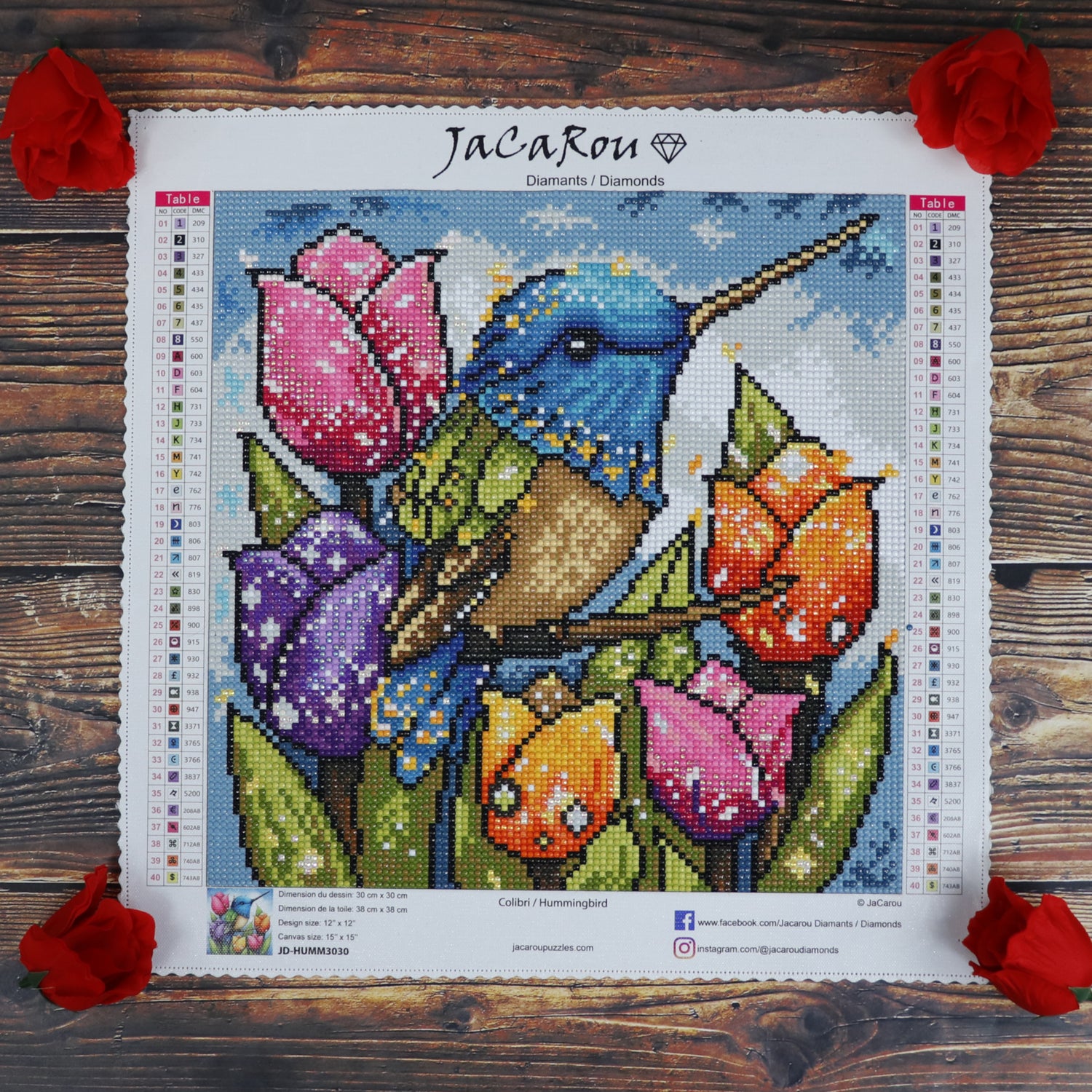 Diamond Painting - HUMMINGBIRD