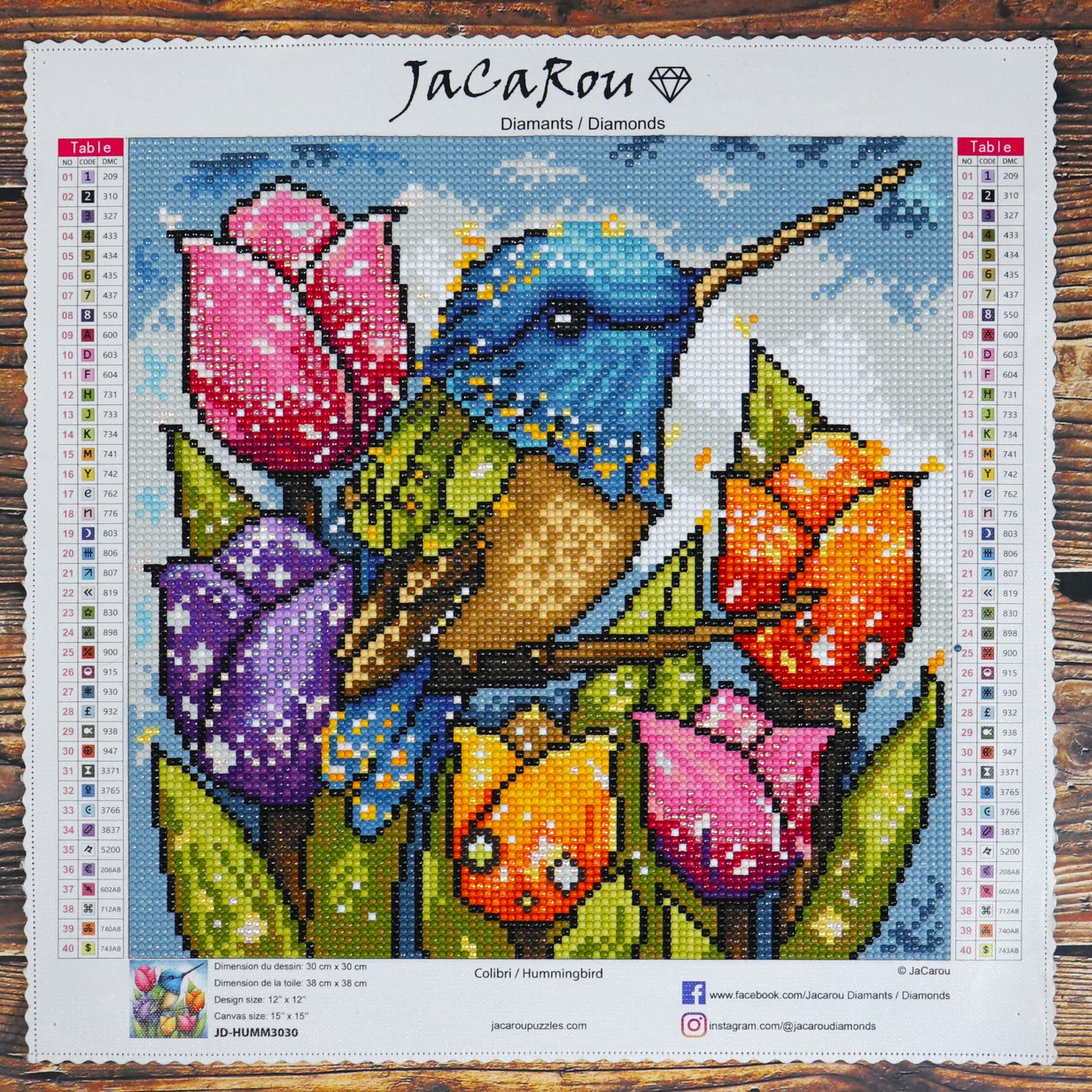 Diamond Painting - HUMMINGBIRD