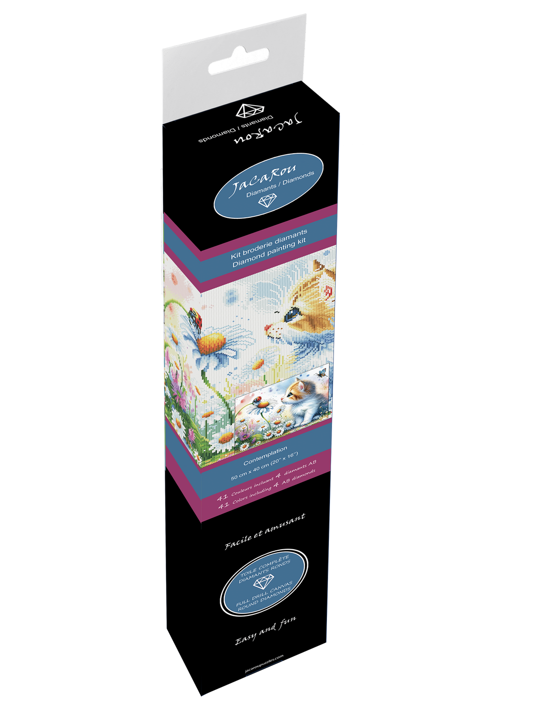 Broderie de diamant RONDS - CONTEMPLATION