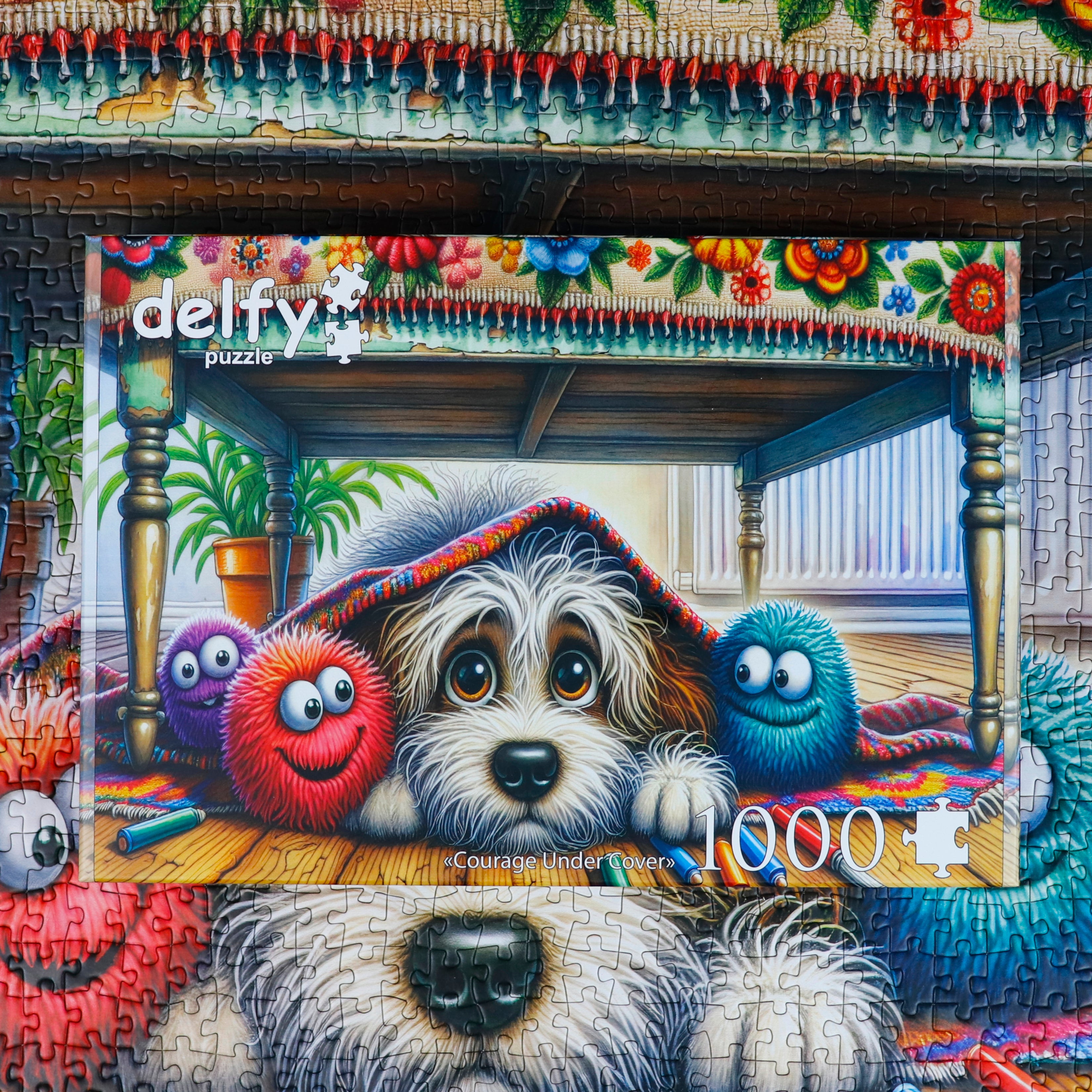 Puzzle - COURAGE UNDER COVER