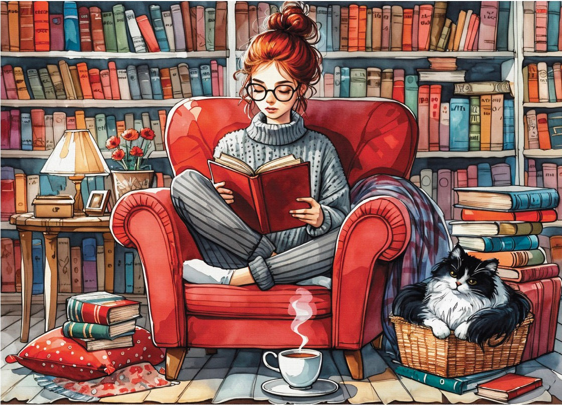 Puzzle - COZY READING TIME