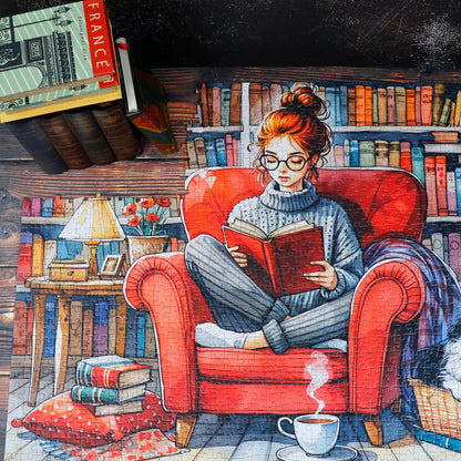 Puzzle - COZY READING TIME