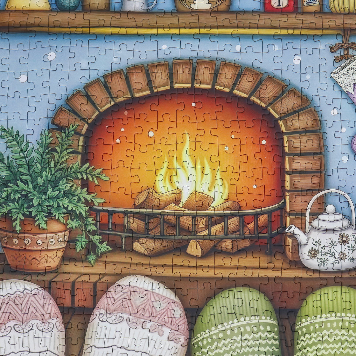 Puzzle - COZY FEET WINTER NIGHT