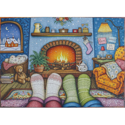 Puzzle - COZY FEET WINTER NIGHT