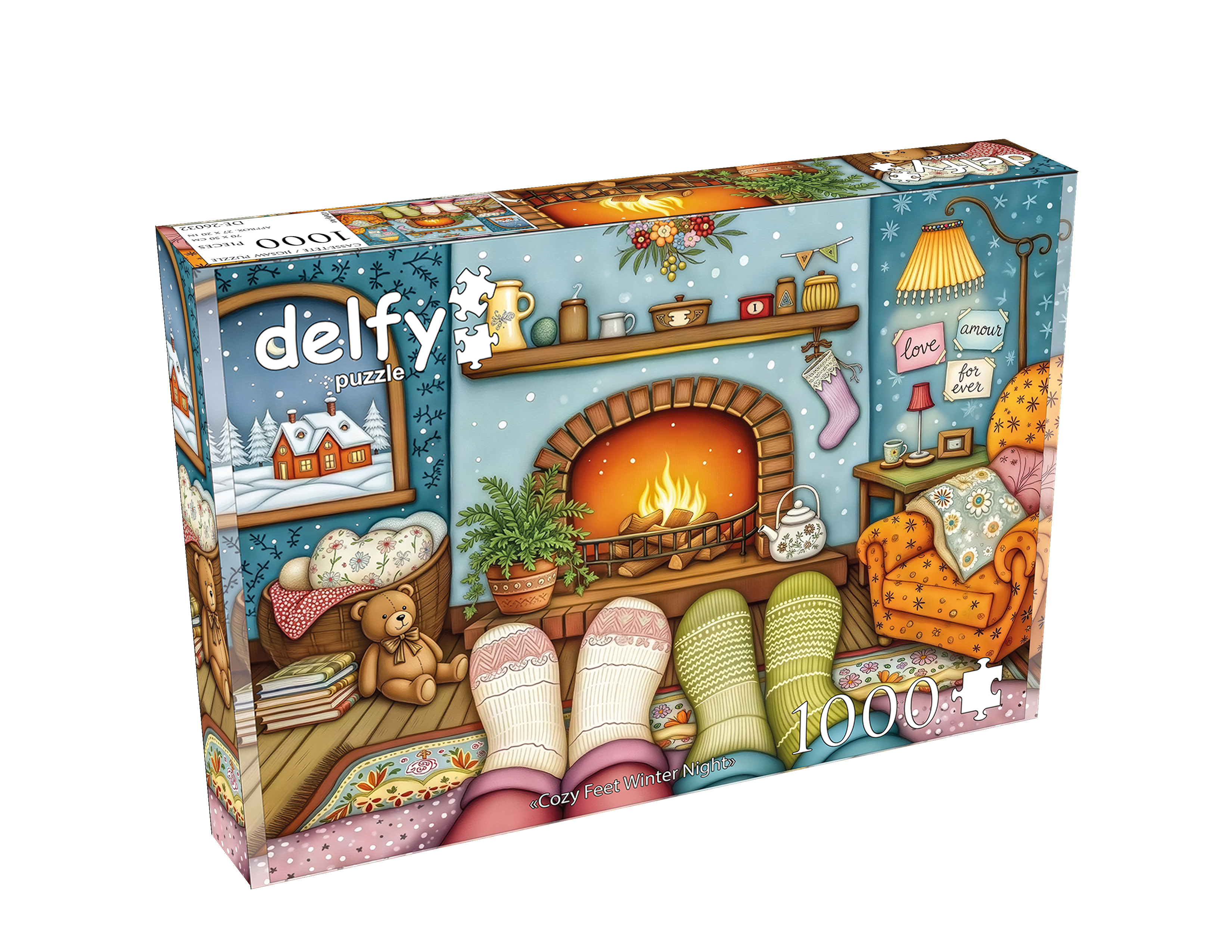 Casse-Tête - COZY FEET, WINTER NIGHT
