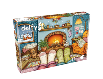 Casse-Tête - COZY FEET, WINTER NIGHT