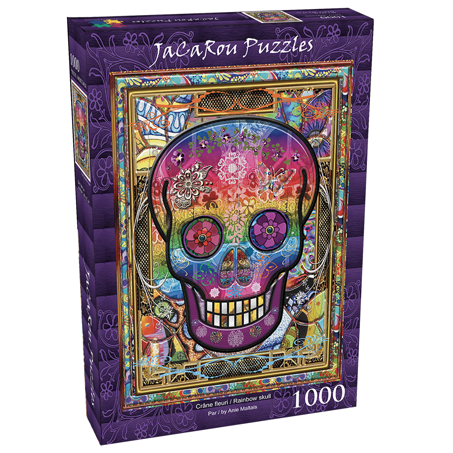 Puzzle - RAINBOW SKULL