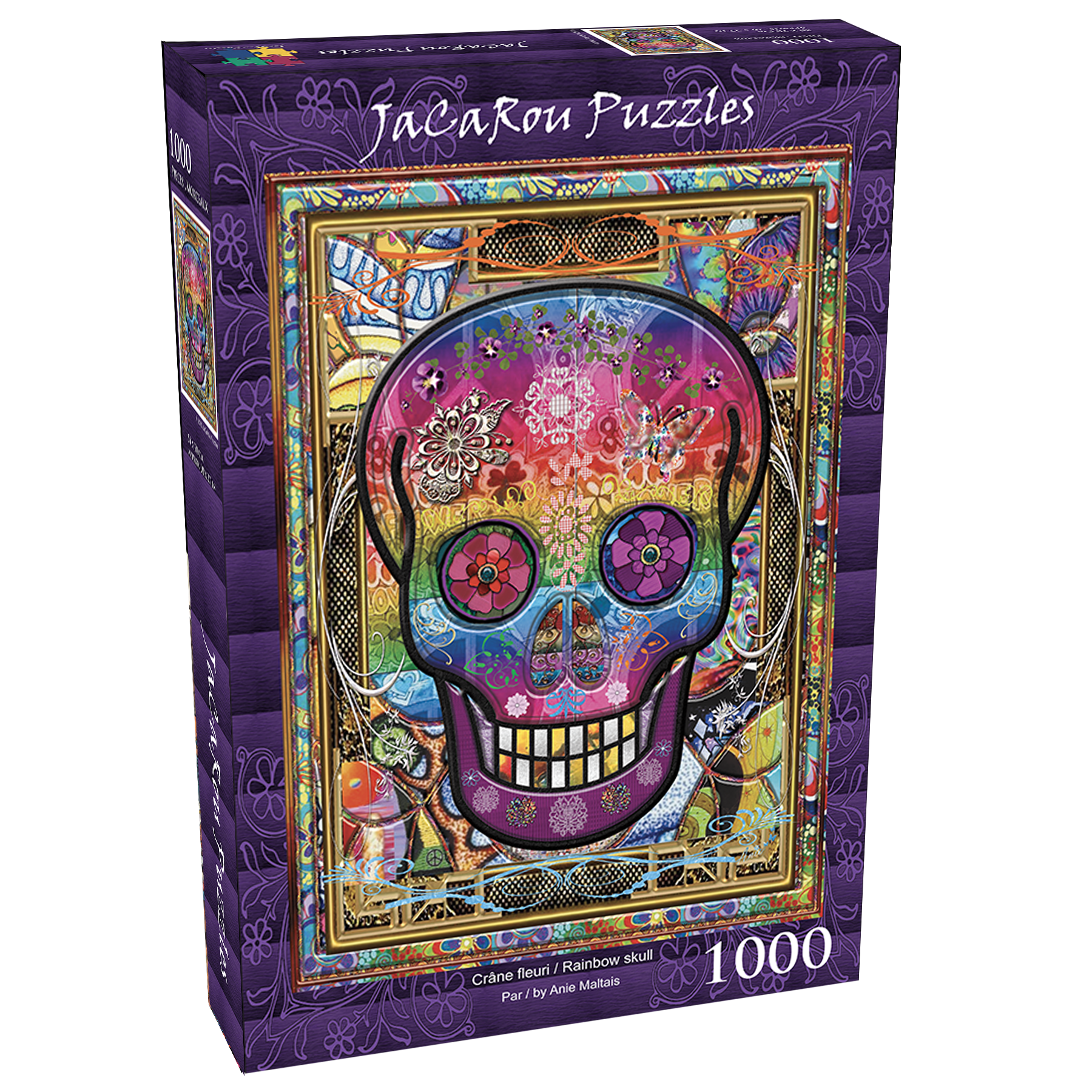 Puzzle - RAINBOW SKULL