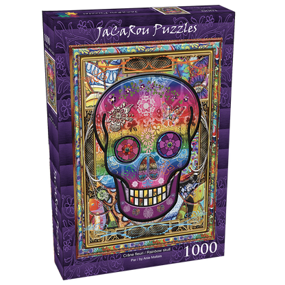 Puzzle - RAINBOW SKULL