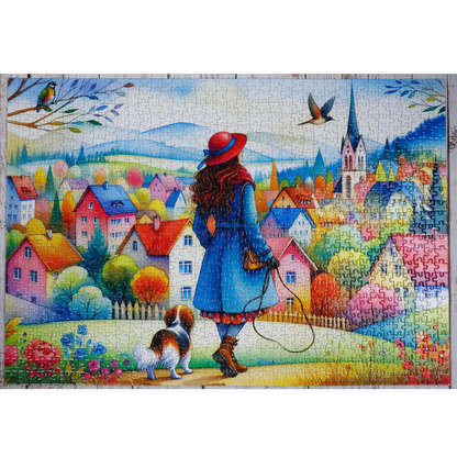 Puzzle - DOG WALKING BLISS