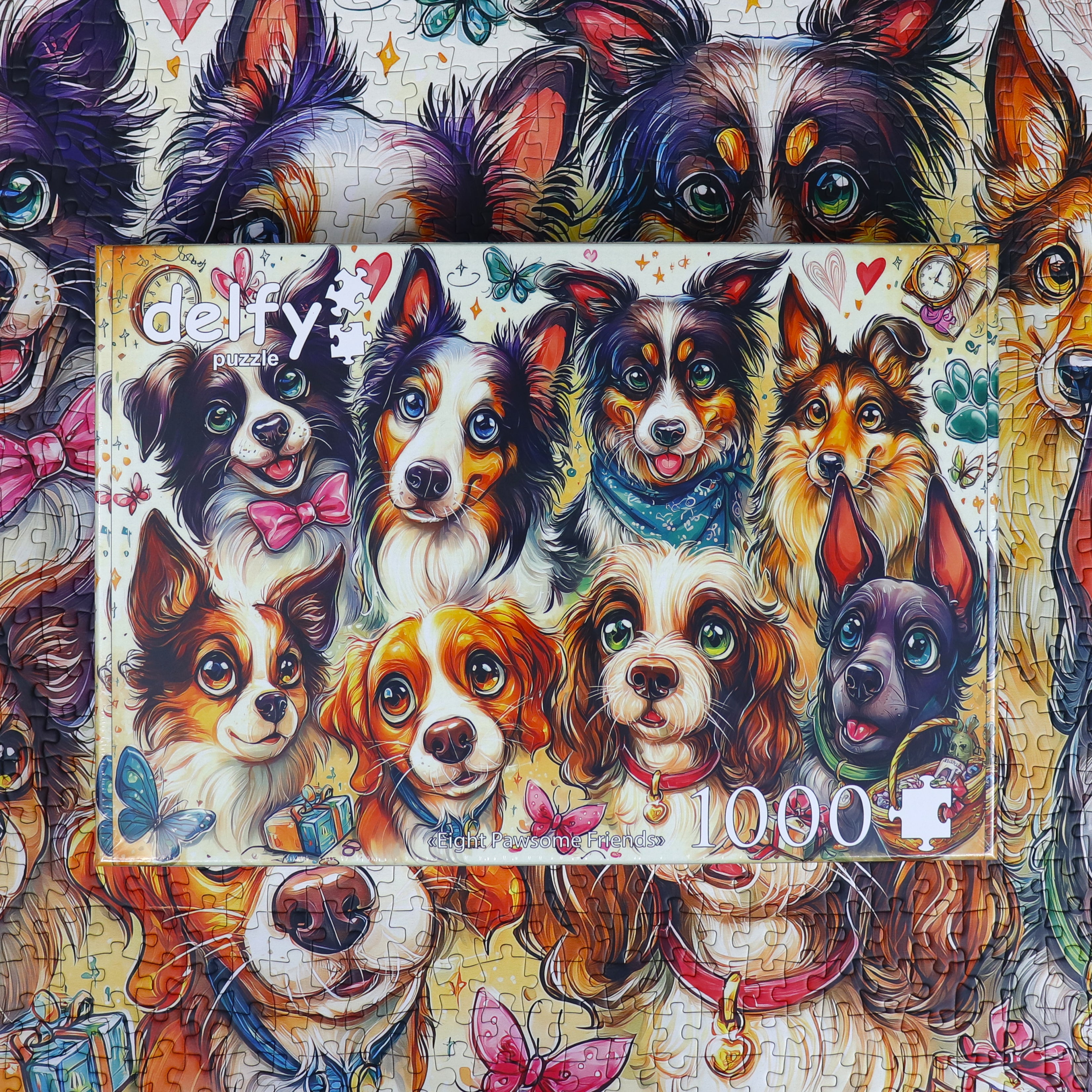 Casse-Tête - EIGHT PAWSOME FRIENDS