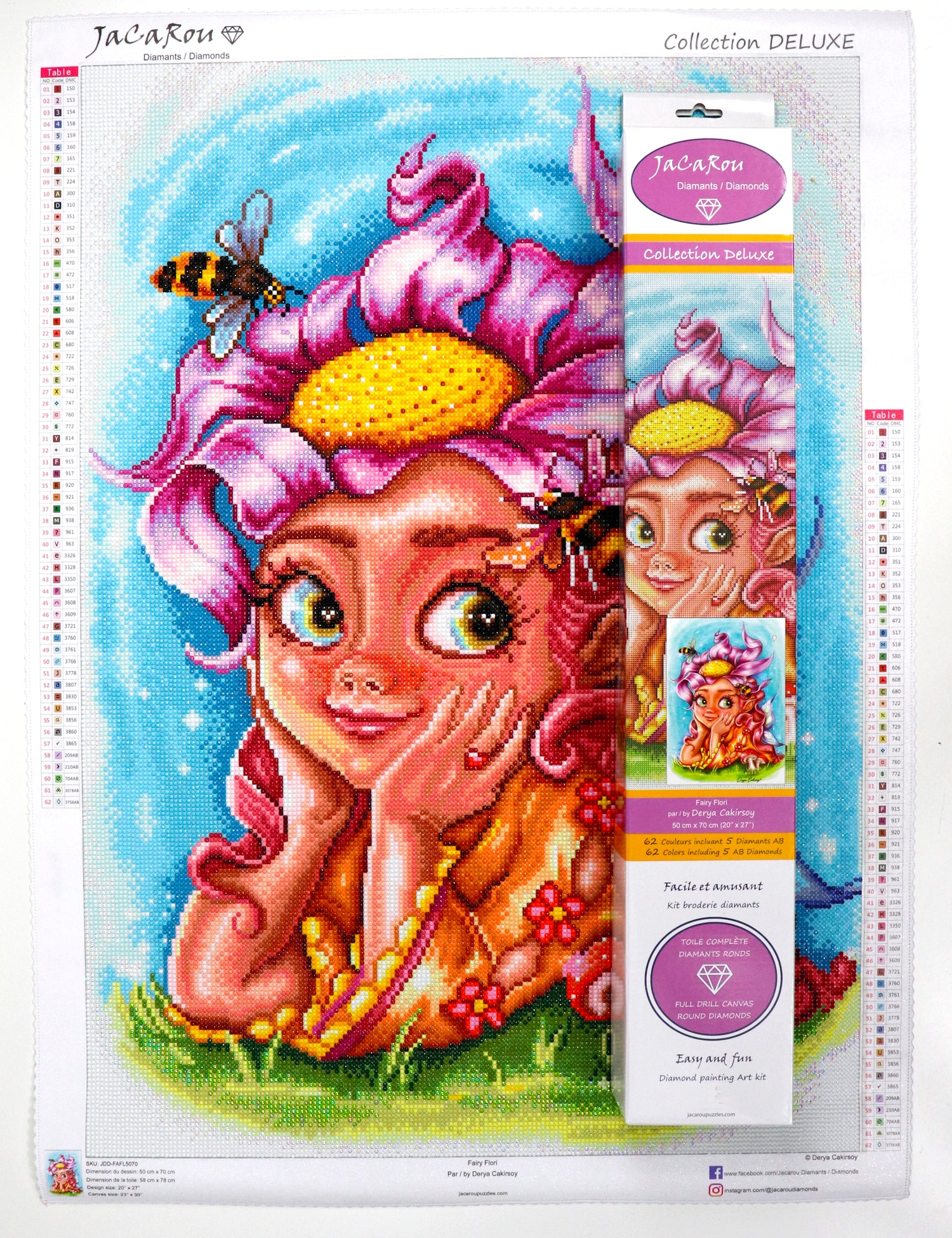 Broderie de diamants RONDS - FAIRY FLORI