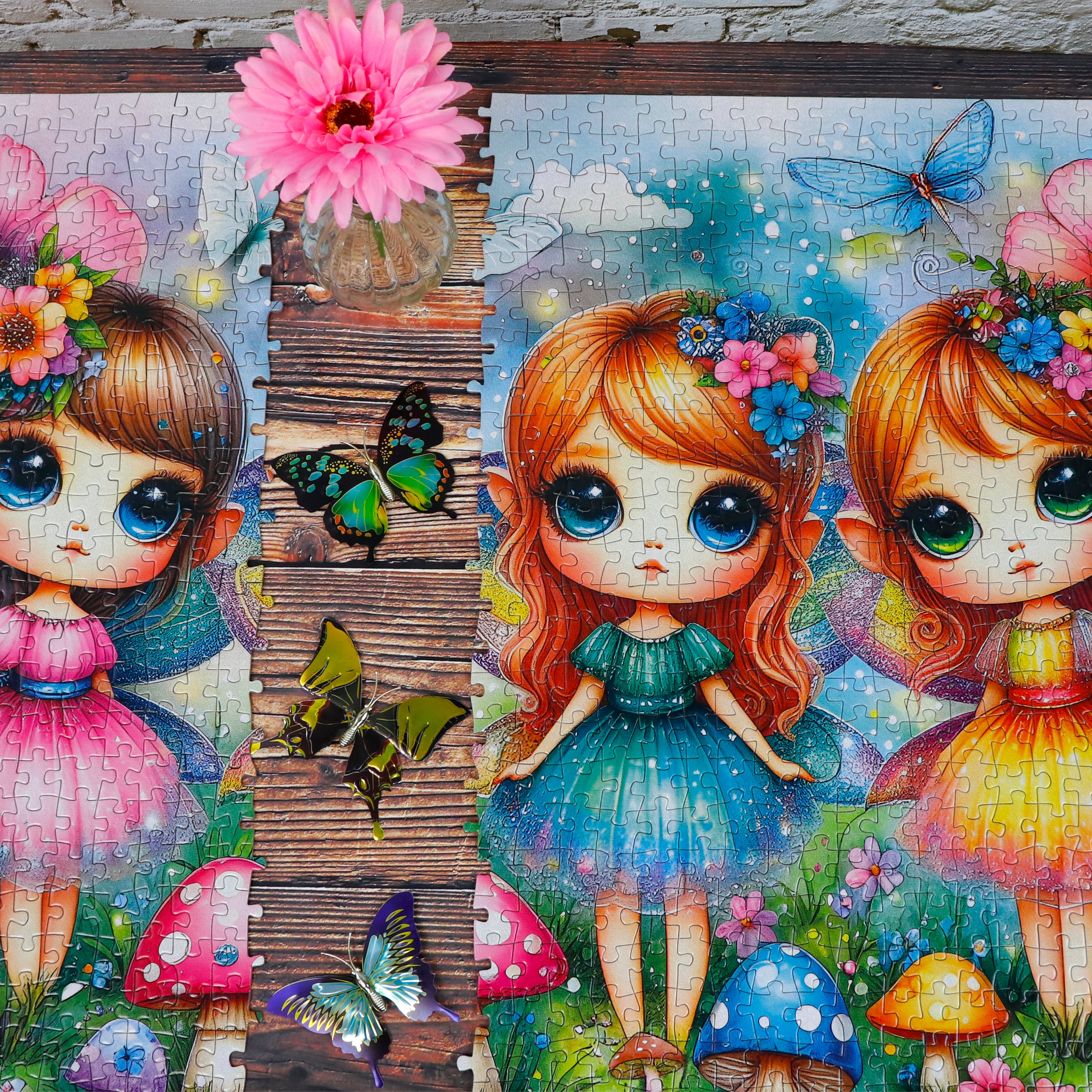 Puzzle -  GARDEN FAIRY TRIO