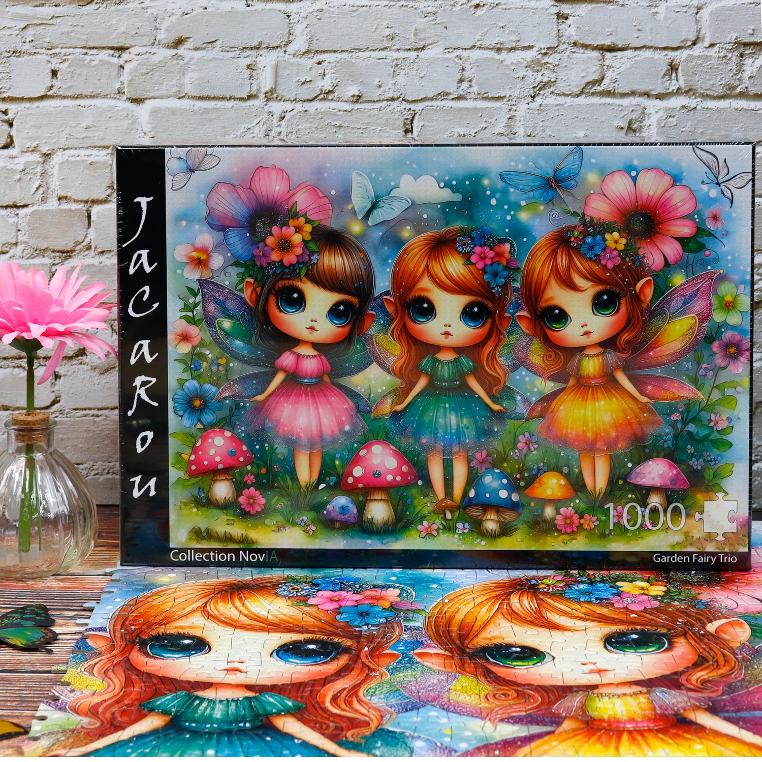 Puzzle -  GARDEN FAIRY TRIO