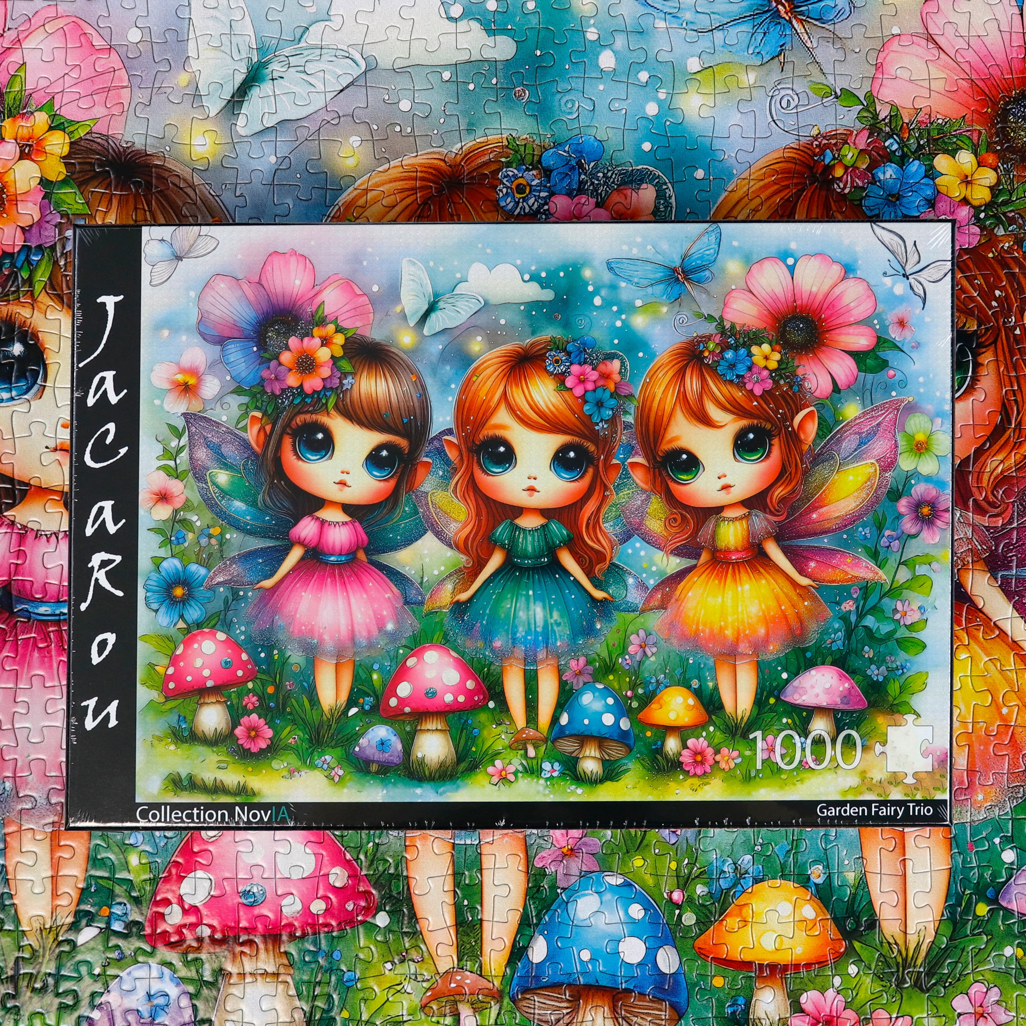 Puzzle -  GARDEN FAIRY TRIO