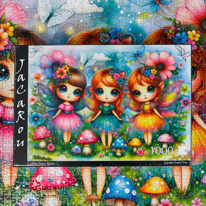 Puzzle -  GARDEN FAIRY TRIO