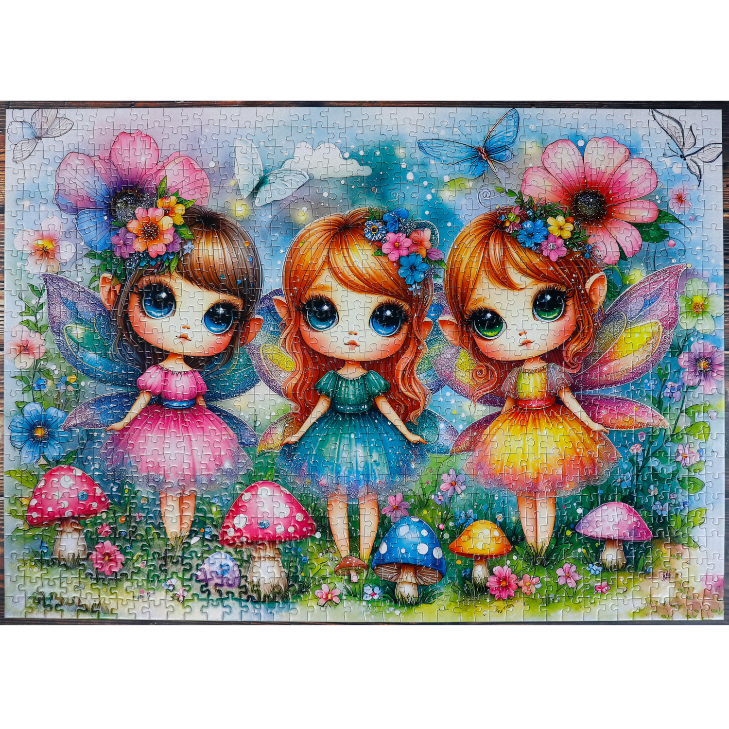Puzzle -  GARDEN FAIRY TRIO
