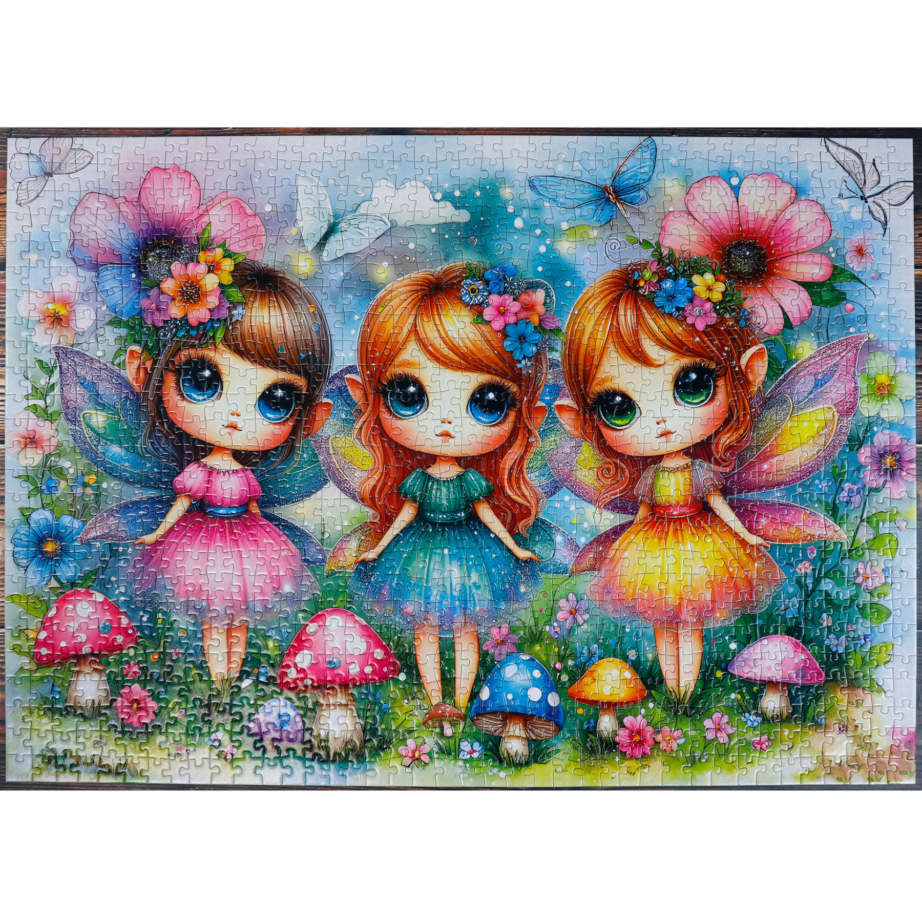 Puzzle -  GARDEN FAIRY TRIO