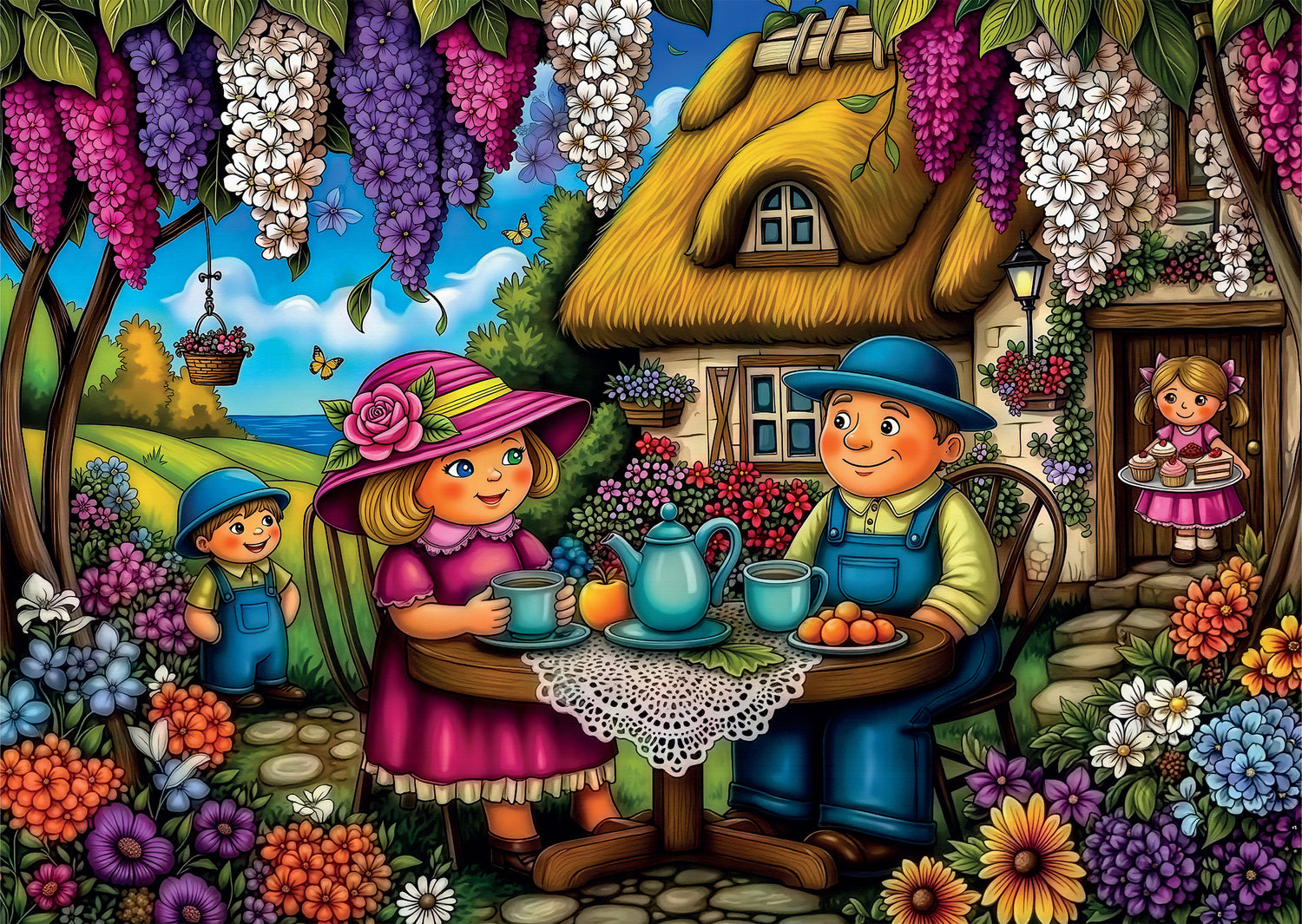 Casse-Tête - FAMILY GARDEN JOY