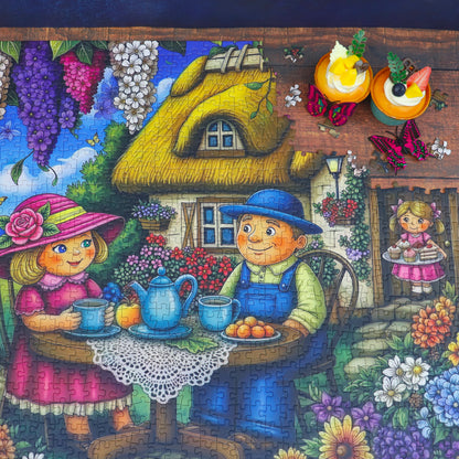 Puzzle - FAMILY GARDEN JOY