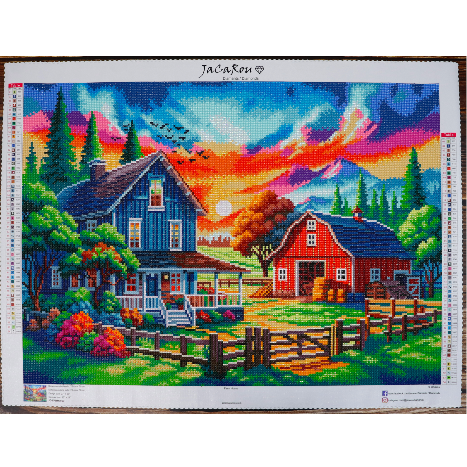 Diamond Painting - FARM HOUSE