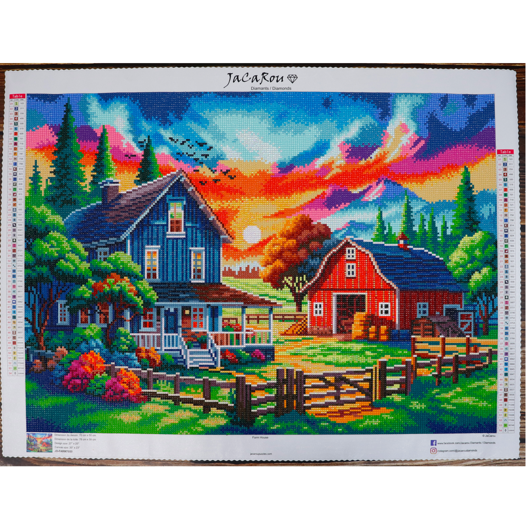 Diamond Painting - FARM HOUSE