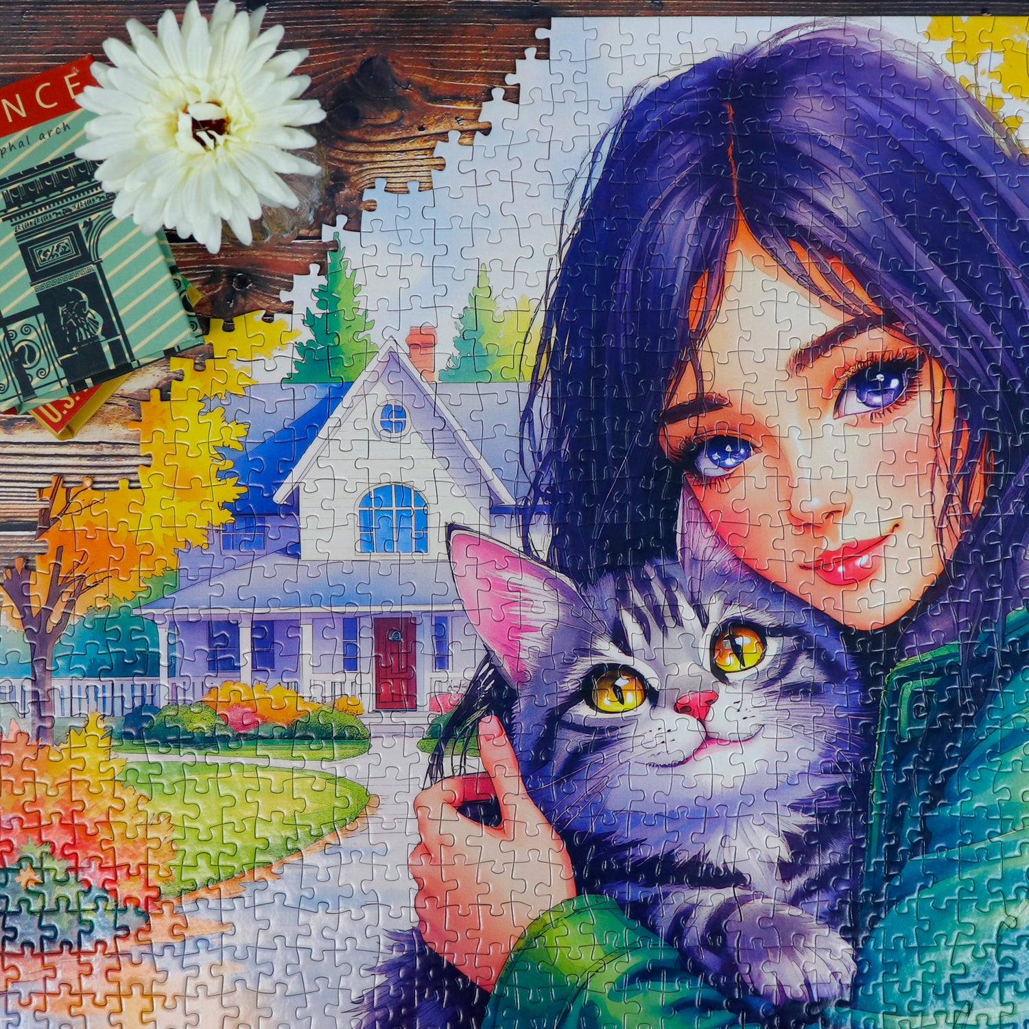Puzzle -  FELINE AUTUMN BOND