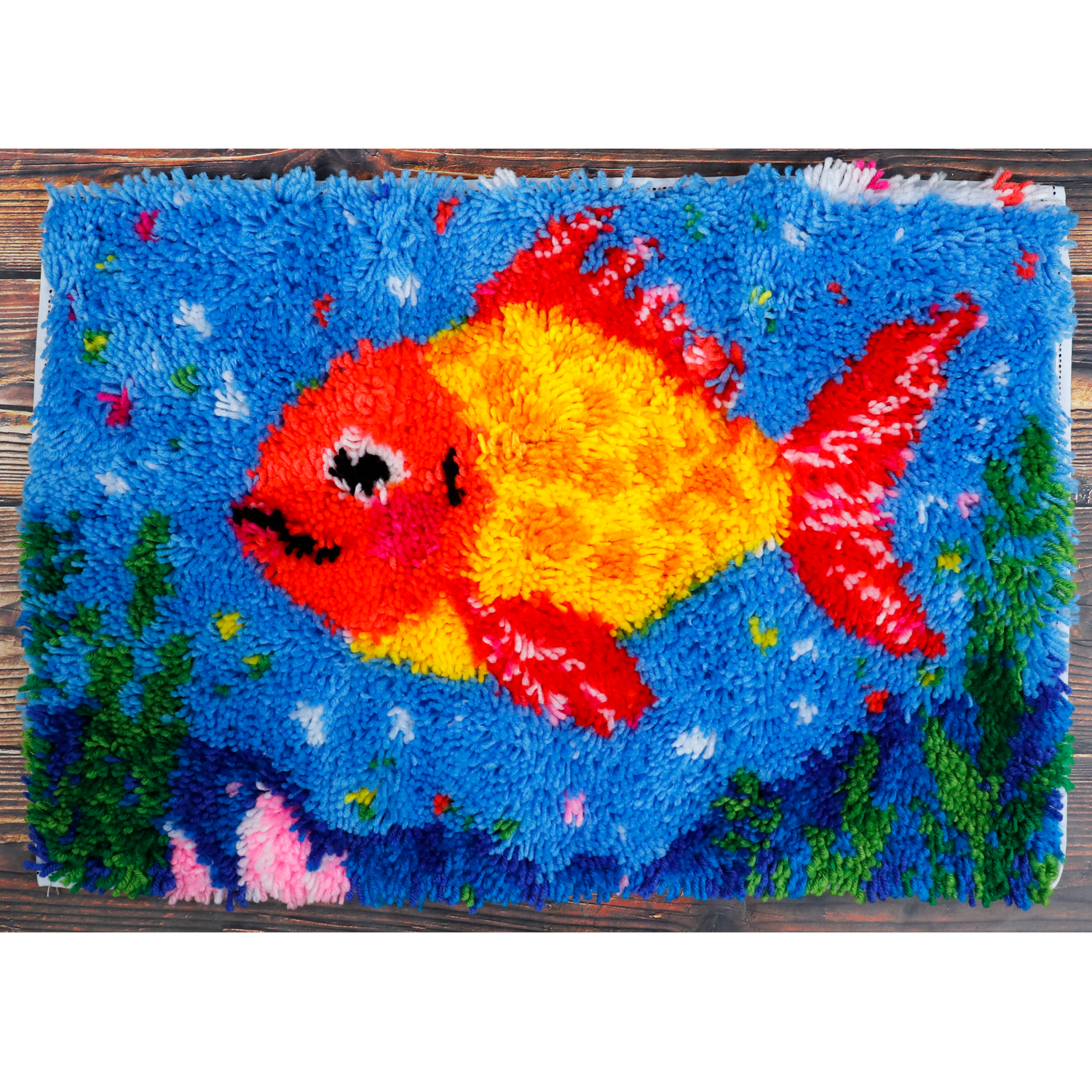 Latch Hook - Medium Rug Kit - FISH
