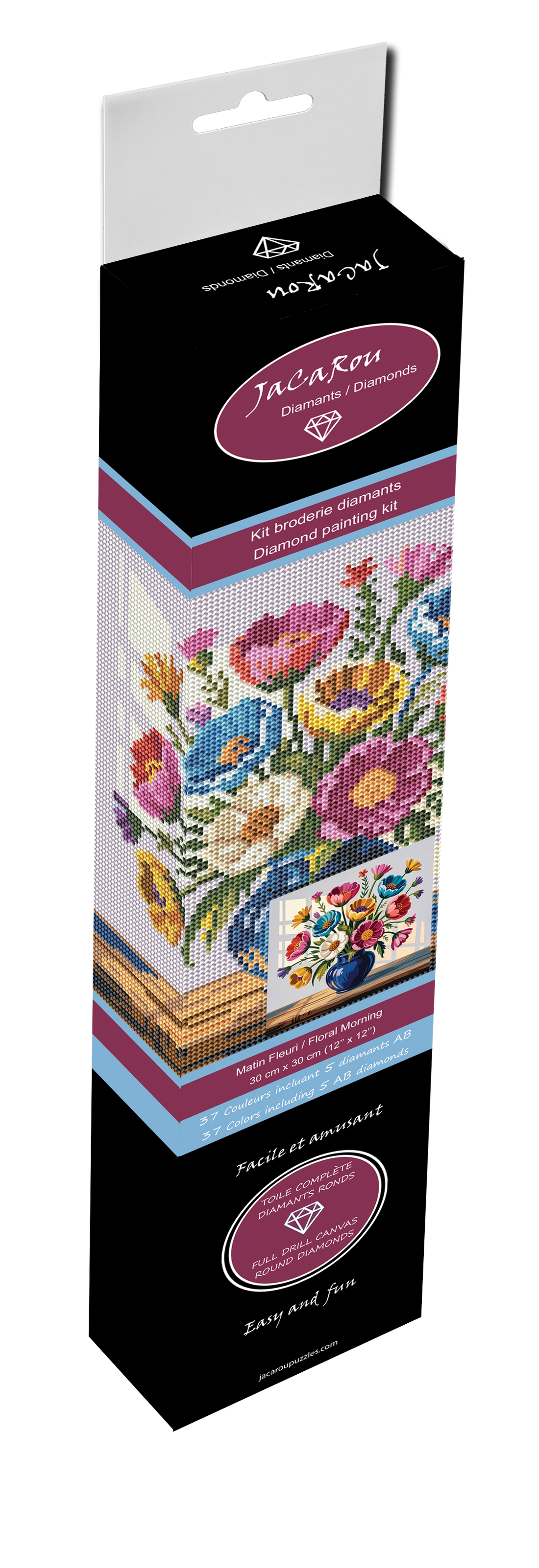 Broderie de diamant RONDS - MATIN FLEURI