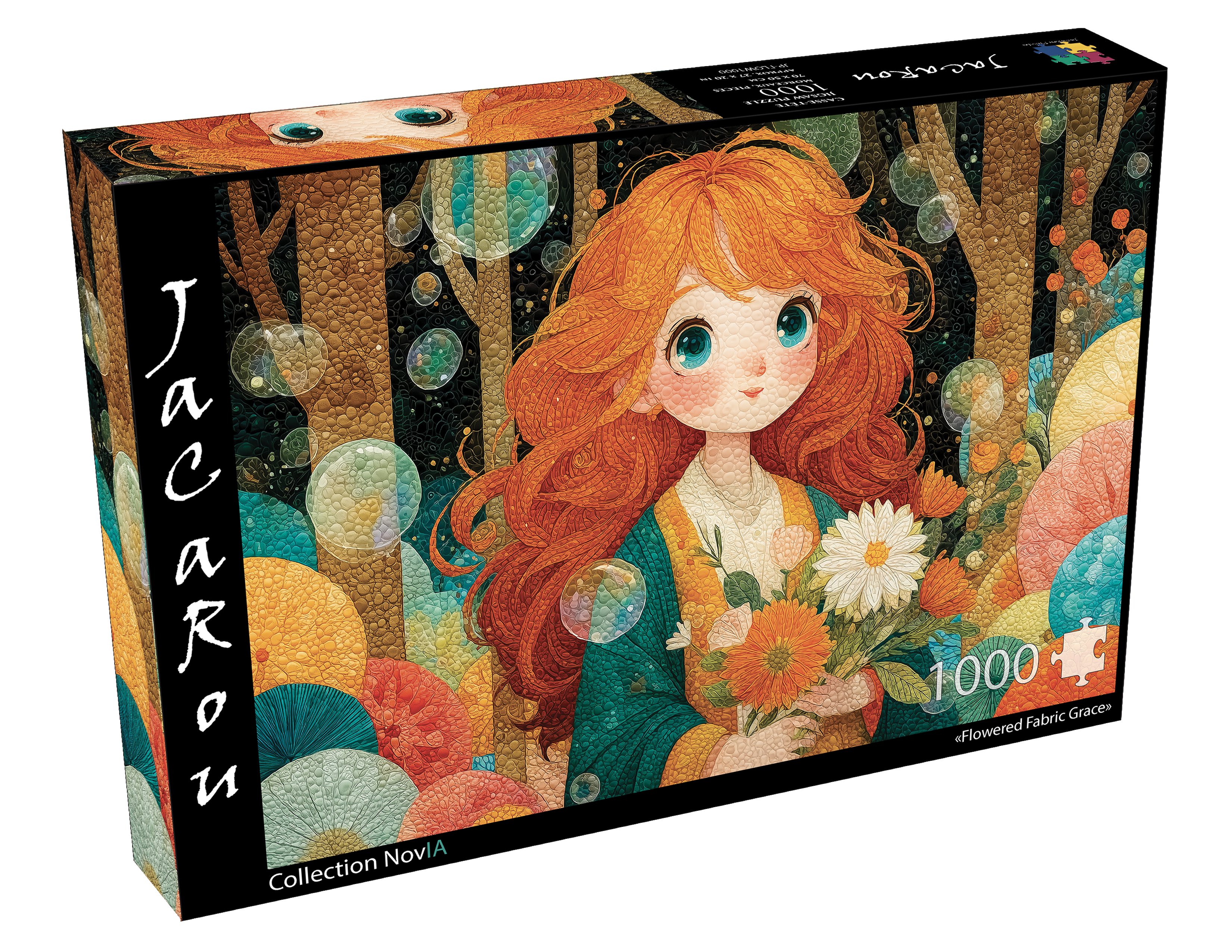 Casse-Tête - FLOWERED FABRIC GRACE