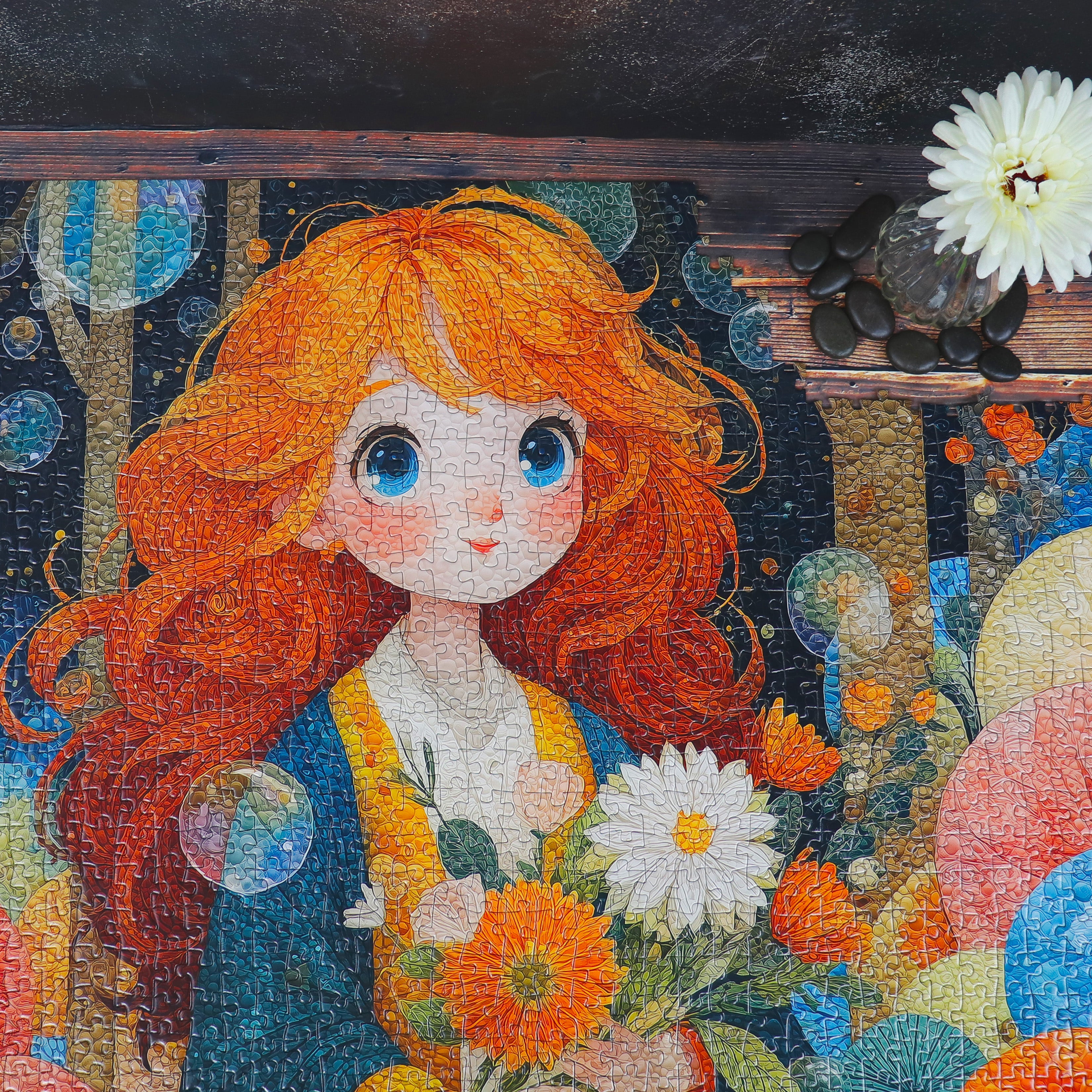 Puzzle - FLOWERED FABRIC GRACE