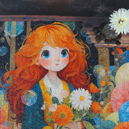 Puzzle - FLOWERED FABRIC GRACE