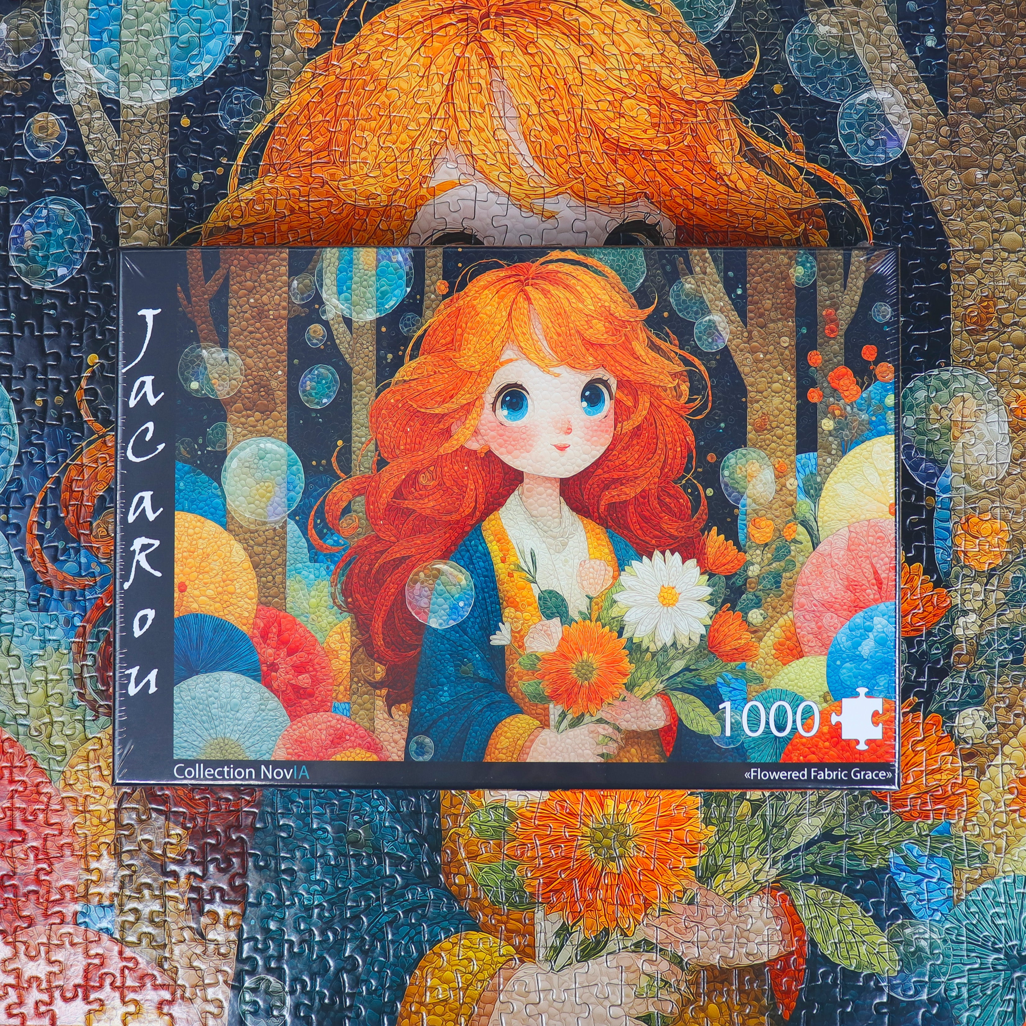 Puzzle - FLOWERED FABRIC GRACE