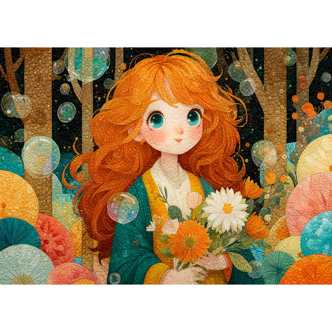 Casse-Tête - FLOWERED FABRIC GRACE