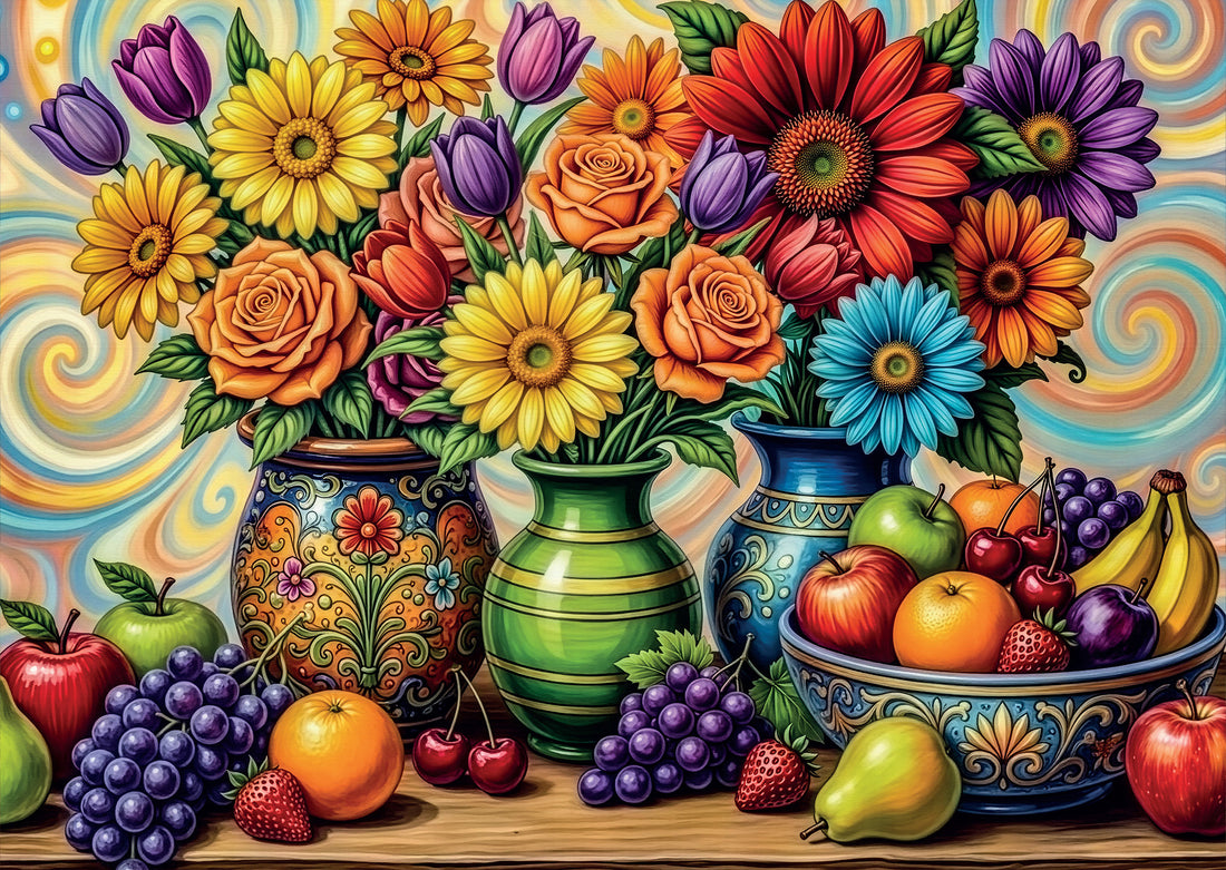 Puzzle - FLOWER FRUIT DELIGHT