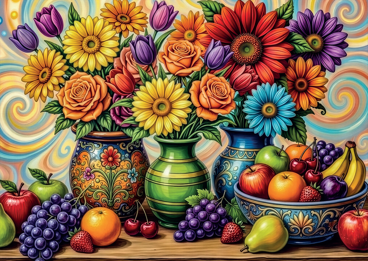 Casse-Tête - FLOWER FRUIT DELIGHT