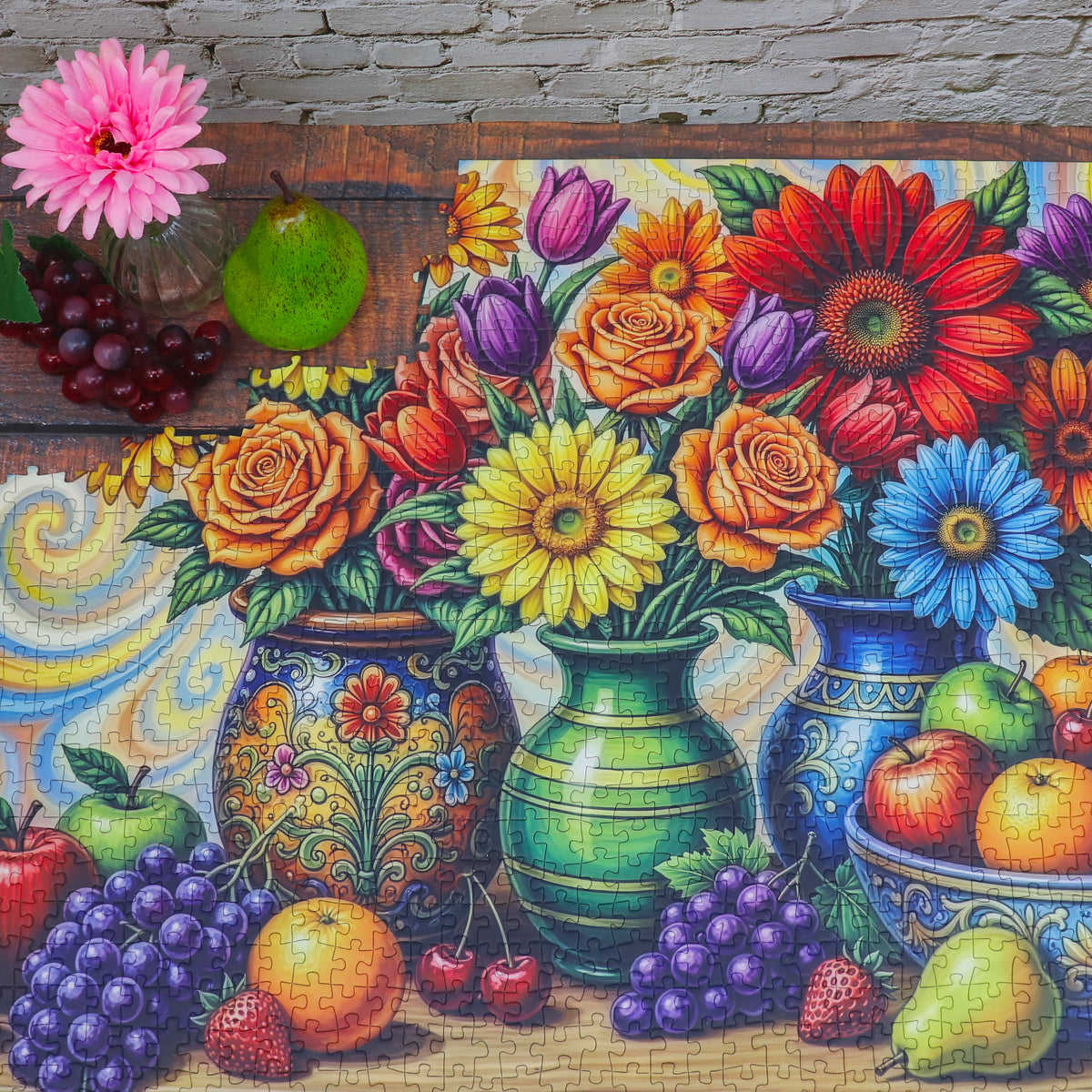 Puzzle - FLOWER FRUIT DELIGHT