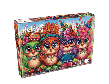 Puzzle - FOUR FUNKY CHICKS