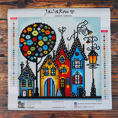 Broderie de diamants RONDS - FOUR DOORS AND A TREE