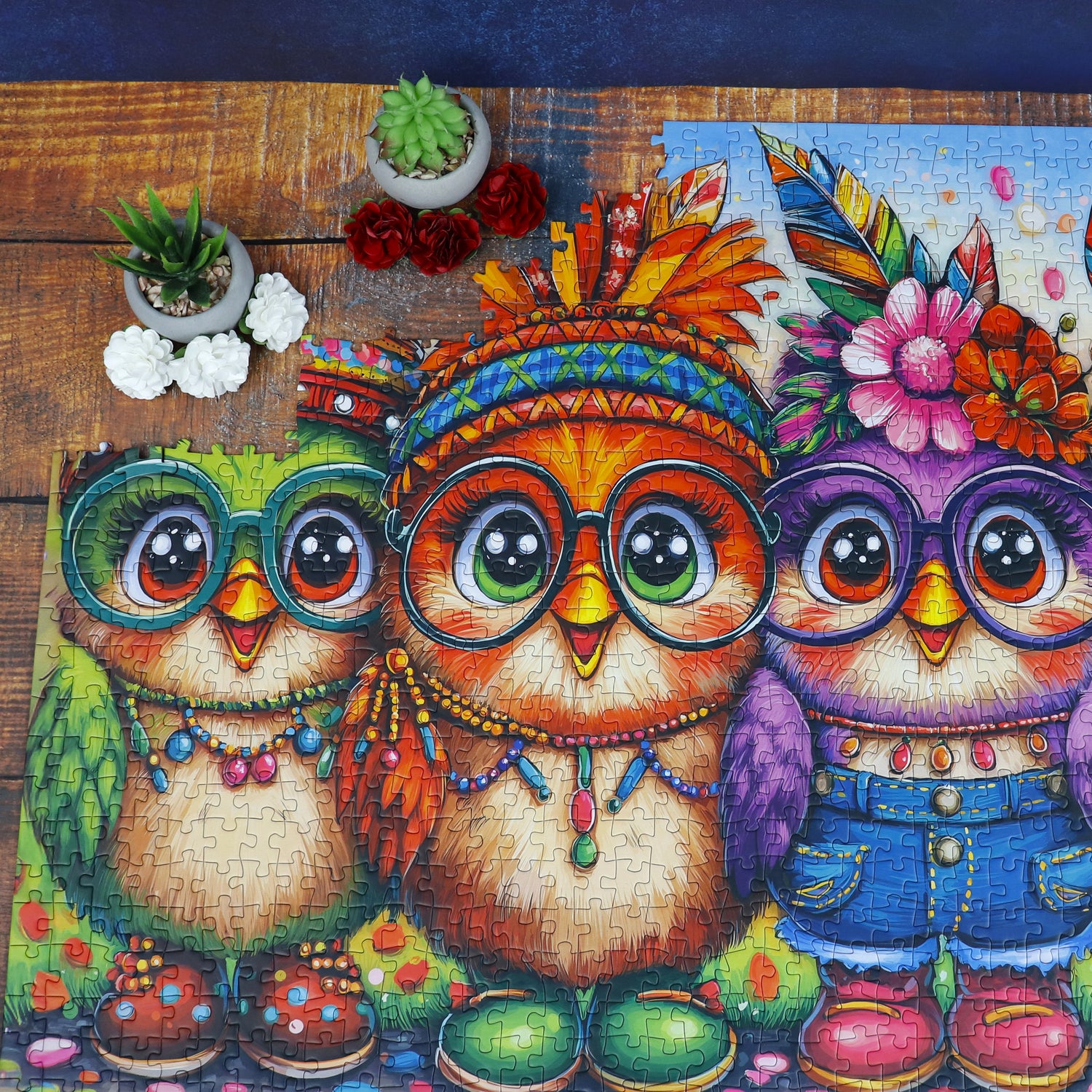 Puzzle - FOUR FUNKY CHICKS